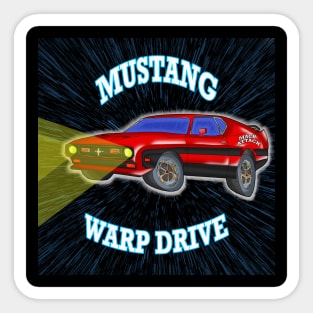 Mustang Mach Attack Sticker